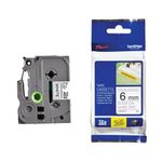 Brother Lbl Tpe 6Mm Blk On W Tzes211