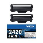 Brother TN-2420TWIN Tnr Twnpk HY Blk