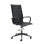 Bari high back executive chair blk frame