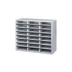 Literature Sorter A4 24Comp D/Grey 25041