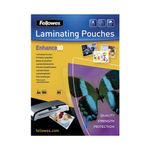 Fellowes Lam Pch A4 Matt 160Mic Enhance