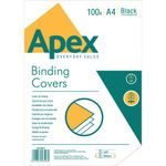 Fellowes Apex Leatherboard Cover Blk A4