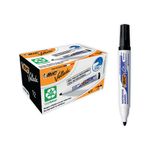 Bic Drywipe Marker Bullet Black 701099