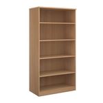 2000 Exec Open Bookcase - Beech
