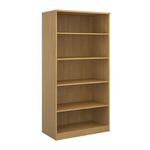 2000 Exec Open Bookcase - Oak