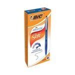 Bic Atlantis Prem 1.0mm Bp Blu Pk12