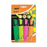 Bic Marking Highlighter Ast Pk4