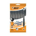 Bic BU3 Grip Ballpoint Pen Blk Pk10