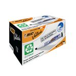 Bic Drywipe Chisel Black 1199175109 Pk12