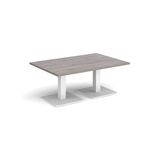 Brescia rect coffee table square bases