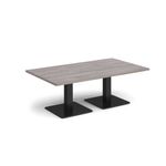 Brescia rect coffee table square bases