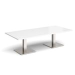 Brescia rect coffee table square bases