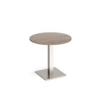 Brescia Circ Dining Table Square Base