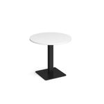 Brescia circ dining table square base