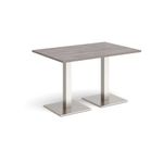 Brescia rect dining table square bases