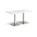 Brescia rect dining table square bases