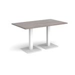 Brescia rect dining table square bases