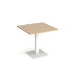 Brescia square dining table square base