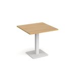 Brescia square dining table square base