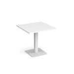 Brescia Square Dining Table Square Base