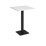 Brescia square poseur table square base