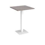 Brescia square poseur table square base