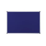 Bioffice Flame Resist Notice Board Blue