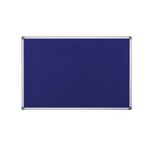 Bioffice Flame Resist Notice Board Blue