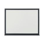 Bi-Silque Whiteboard 60X45Cm Black Frame