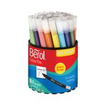 Berol Colour Fine Pen Asst Tub of 42