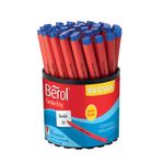 Berol Handwriting Pen Blue Pk42