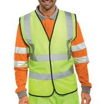 Hi Vis Waistcoat App G Syellow L