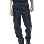 Nylon B-Dri Trousers Nvy Blu M