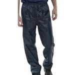 Nylon B-Dri Trousers Nvy Blu Xl