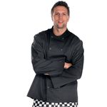 Chefs Long Sleeve Jacket Black M