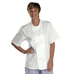 Chefs Short Sleeve Jacket White S