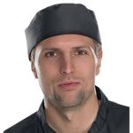 Beeswift Chefs Skull Cap Black