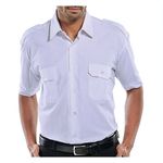 Pilot Short Sleeve Shirt White 16.5