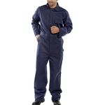 Beeswift Boilersuit Ctn Drll Nblu 34