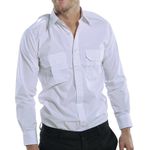 Pilot Long Sleeve Shirt White 14.5