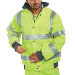 Hi Vis Bomber Jac Saturn Yellow L