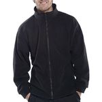 Standard Fleece Jacket Black 4Xl