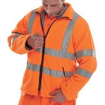 Carnoustie Fleece Jacket Orange L