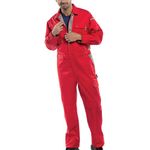 Beeswift Click Prem Coverall Red 44