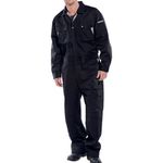 Beeswift Click Prem Coverall Blk 54