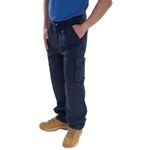 Newark Trousers Navy Blue 30