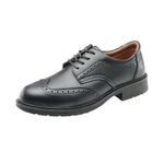 Beeswift Brogue Shoe S1 Blk Sz6