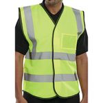 Beeswift Hi Vis Id Vest Syellow 2Xl