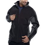 Beeswift 2Tone Sshell Jkt S Blk/Gry