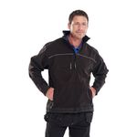 Beeswift Shell Jkt Tt Blk/Gry 2Xl